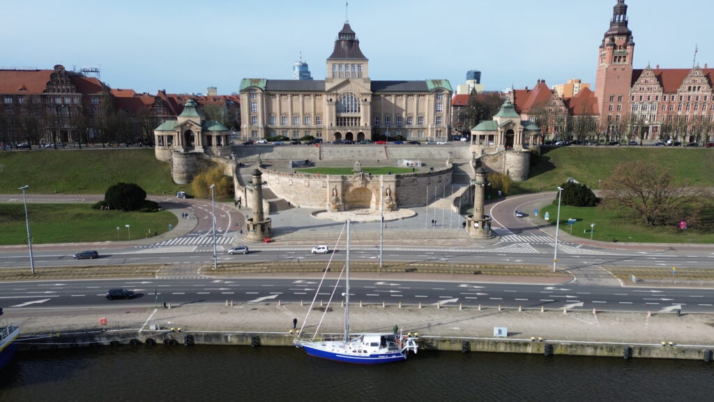 Stettin Stadthafen Marine Polen