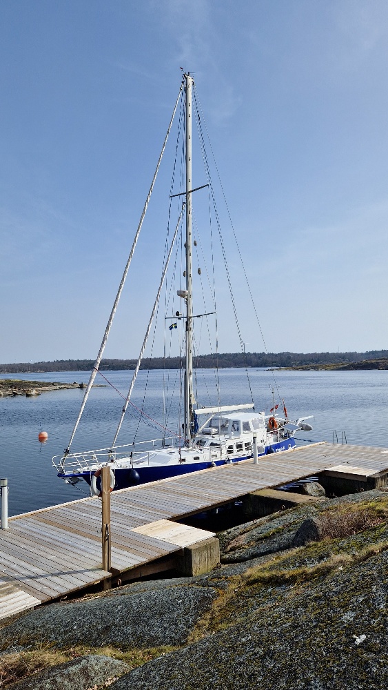 Tjärö Liegeplatz in Schweden