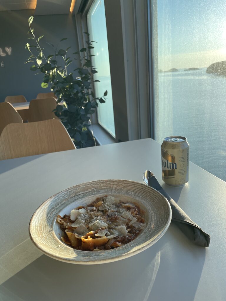 Tagliatelle auf Havila